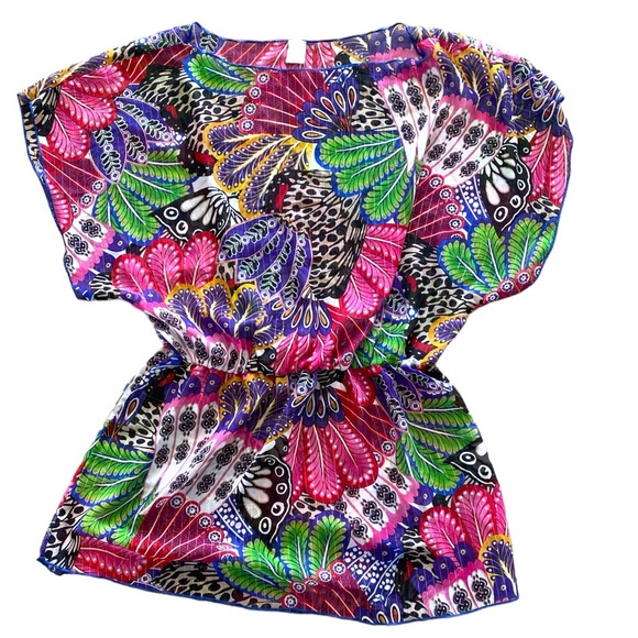 Xhilaration Size L Swim Pool Coverup 
Elastic Waist - Picture 1 of 3